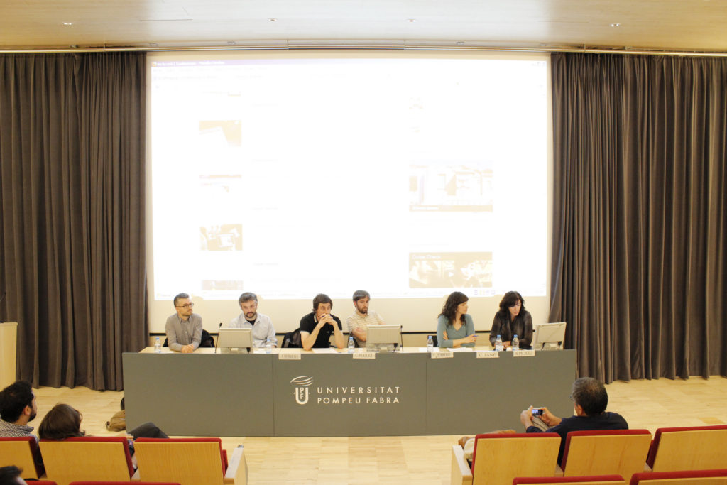 BCNMedialab event at University Pompeu Fabra.